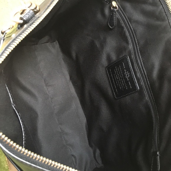 ☘️✅FINAL PRICE☘️✅COACH AVA BLACK SHOULDER BAG - Picture 9 of 16